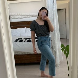 Madewell Puff Sleeve Top